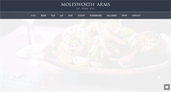 Desktop Screenshot of moleswortharms.co.uk
